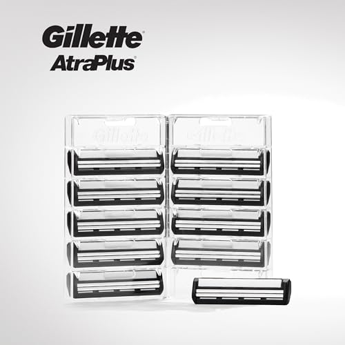 Gillette AltraPlus Razor Blade Refills 10 Count Lubra-Soft Strip for Close Shave - Variation of THIS listing