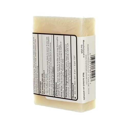 Grandma's Pure & Natural Acne Bar for Oily Skin 4 oz