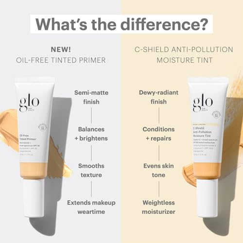 Glo Skin Beauty C-Shield Anti-Pollution Moisture Tint - Tinted Moisturizer With SPF 30 for Face, Broad Spectrum Protection & Vitamin C, 1.7 Oz (2N-Light)