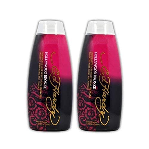 Ed Hardy Hollywood Bronze Tanning Lotion Accelerator & Bronzer - Dark