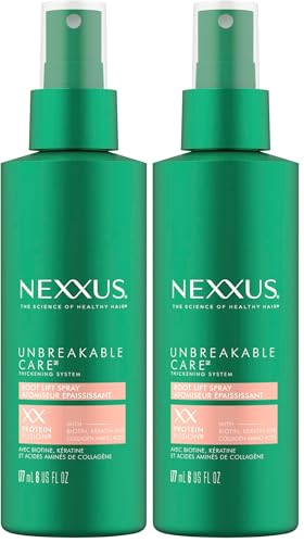 Nexxus Root Lift Thickening Spray 6 oz Pack of 2 - Unbreakable Care with ProteinFusion