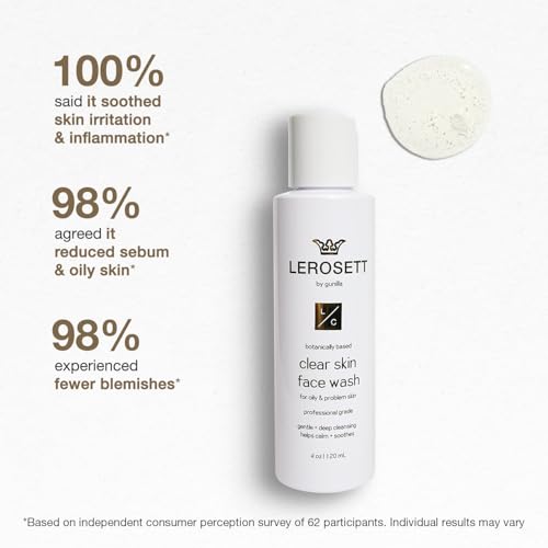 Gentle Aloe & Glycolic Face Wash 4 oz – Problem Skin Botanical Cleanser
