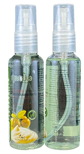 4-in-1 Hair Repair Set with Olive Oil & Protein - Shampoo, Leave-In, Treatment & Shine Drops