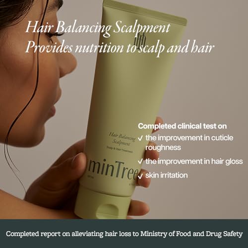 Mintree Hair & Scalp Treatment 200ml - Soothing Hair Mask for Hair Loss & Sensitive Scalp