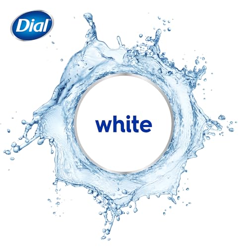 Dial Antibacterial Bar Soap Refresh & Renew White 4 oz Pack of 32