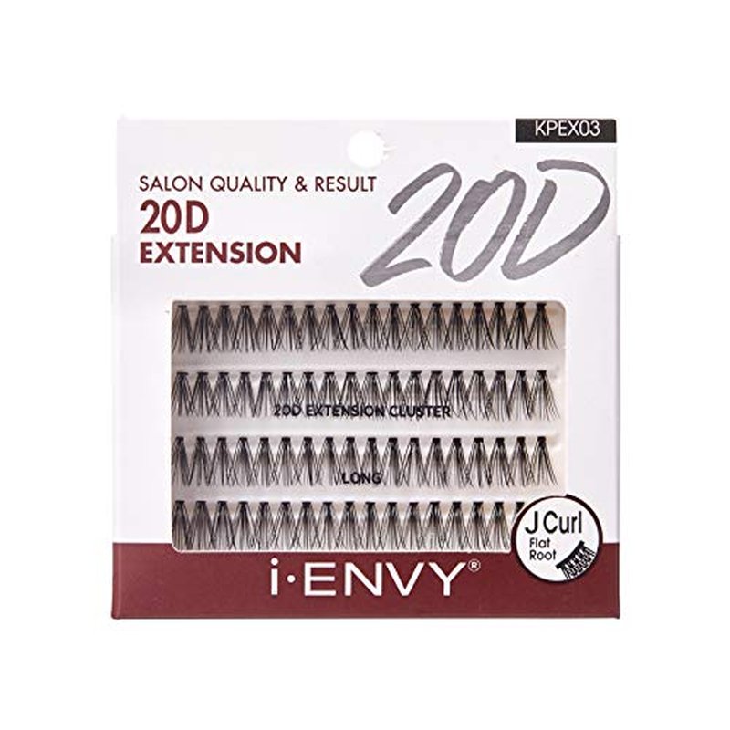 i?ENVY 20D Extension Cluster Individual Lashes (Long, 3 Pack)