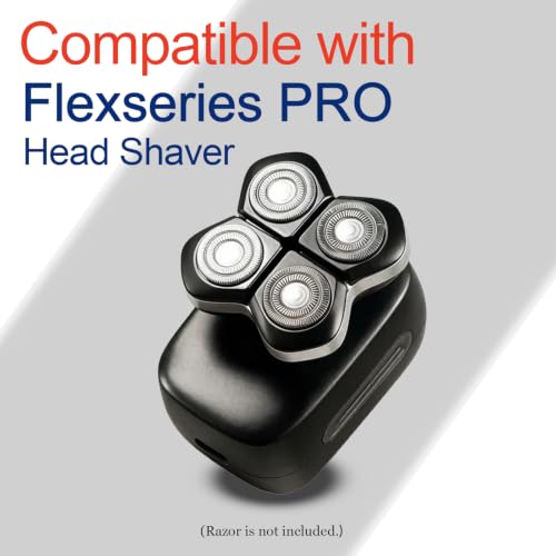 Replacement Blades for FlexSeries Pro Shaver Pack of 2 - Compatible with Pro Head