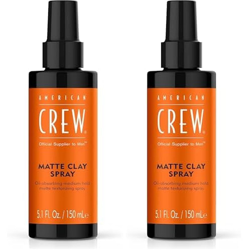 American Crew Matte Clay Spray 5.1 Fl Oz (Pack of 2)
