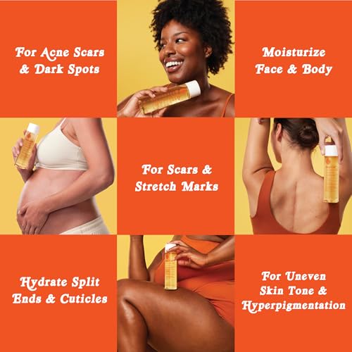 Bio-Oil Fragrance-Free Body Oil Serum for Scars & Stretch Marks - 0.85 Fl Oz Pack of 3