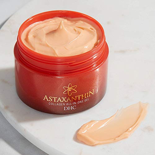 DHC Astaxanthin Collagen Face Moisturizer - Brightening, Hydrating, Fast-Absorbing, All Skin Types