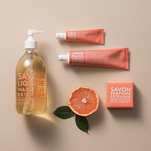 Liquid Hand Soap with Pink Grapefruit - 16.7 Fl Oz Refillable Bottle