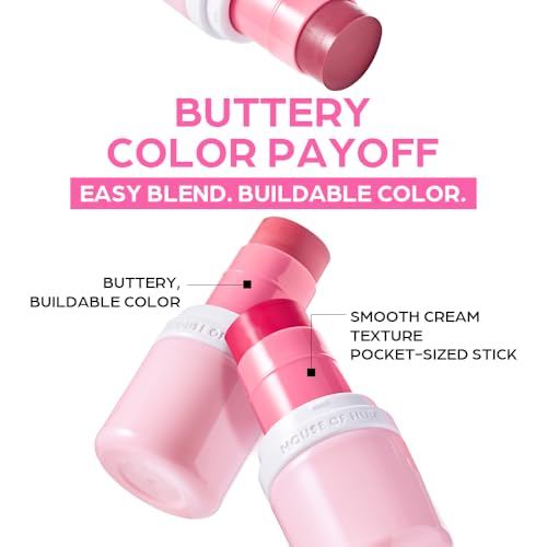 House of Hur Every Cheek Blush Playful Rosie Hydrating Moisture Stick - 0.23 Oz, 5 Colors