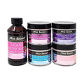 Acrylic Nail Powder & Liquid Monomer Set for Nail Art - Pink, Clear, White, Multibalance