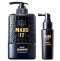 MARO17 Black+ Shampoo & Collagen Shot Set - Anti-Gray Hair Reversal Duo