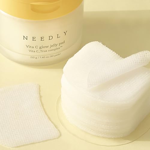 Brightening Exfoliating Toner Pads for Pore Refinement & Hydration – 3.15-inch Cotton Pads