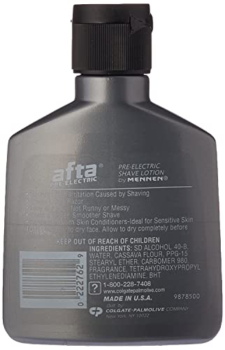 Pre-Electric Shave Lotion with Skin Conditioners - 3 oz Pack of 6