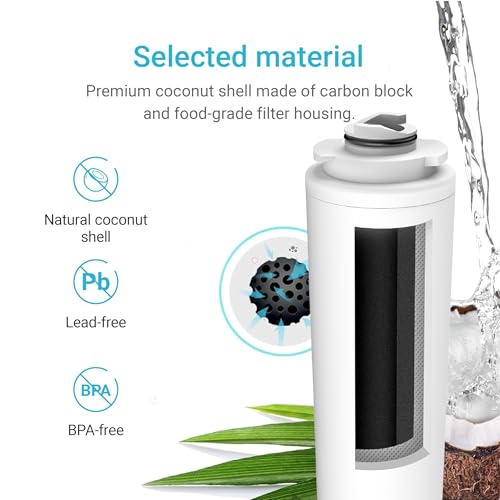Water Filter Replacement for Elkay 51300C - 3 Pack, NSF Certified, Leak-Free Fit