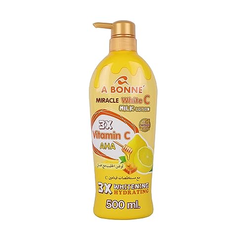 Vitamin C & Honey Skin Moisturizer Lotion 500ml - Hydrating & Brightening
