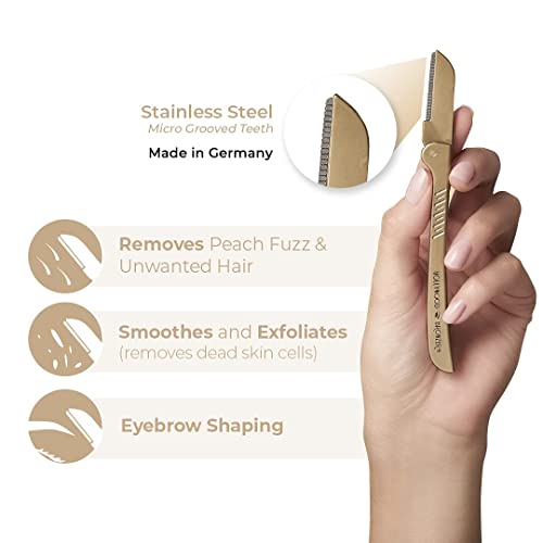 Eyebrow Razor and Facial Hair Removal Duo - Precision Grooming Kit for Women