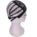 ItsUHair Black Adjustable Wig Caps 10-Pack for Wig Making, Breathable Mesh & Plastic Back