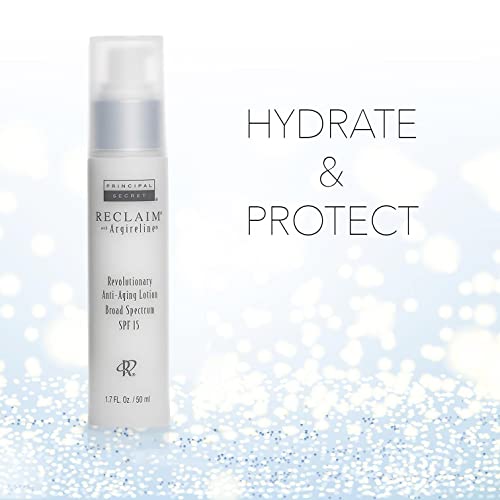 Anti-Aging Moisturizer with Argireline SPF 15 - Hydrating Line Smoothing Lotion