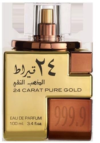 24 Carat Pure Gold Unisex Eau de Parfum Spray - 3.4 Fl Oz Pack of 2