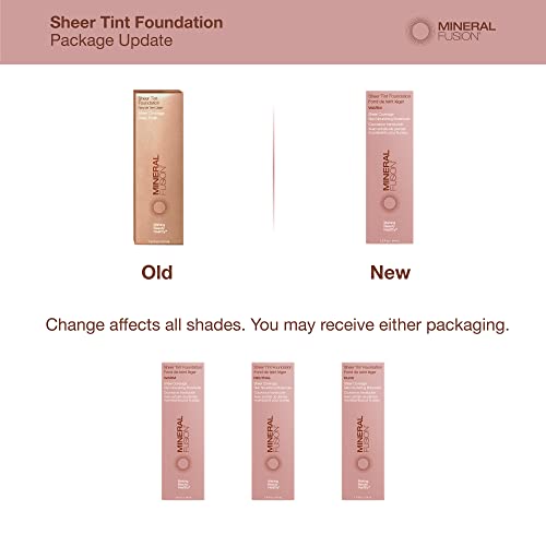 Mineral Fusion Sheer Tint Foundation, Olive, 1.8 Oz (Pack of 2)