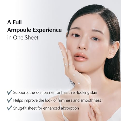 ClearDea Mucin Collagen Hydrogel Mask Pack – Hydrating & Firming Facial Sheets