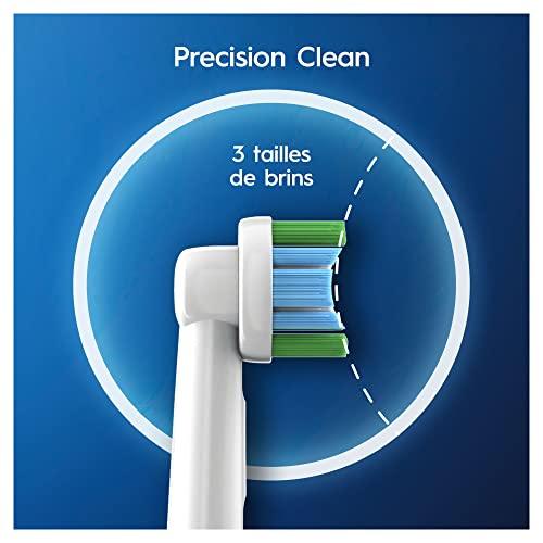 Oral-B Precision Clean Toothbrush Heads Set of 10 - NEW Pack with CleanMaximiser Technology