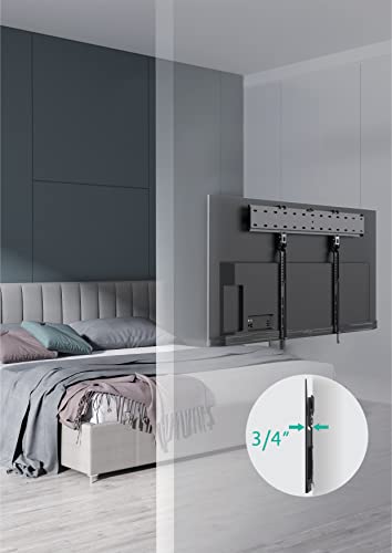 ynVISION.DESIGN Ultra Slim Fixed TV Wall Mount for 43-80 Inch OLED Screens — Pack of 1