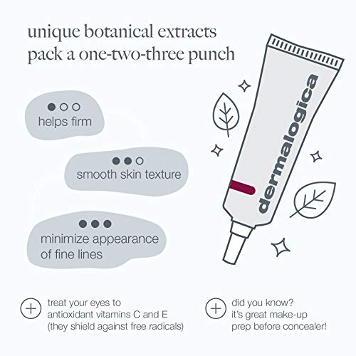 Dermalogica Multivitamin Power Firm Eye Cream for Dark Circles and Puffiness, Anti-Aging Wrinkle Firming Under Eye Treatment with Antioxidant Vitamins
