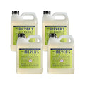 Mrs. MEYER'S CLEAN DAY Liquid Hand Soap Refill Lemon Verbena 33 Fl Oz (Pack of 4)