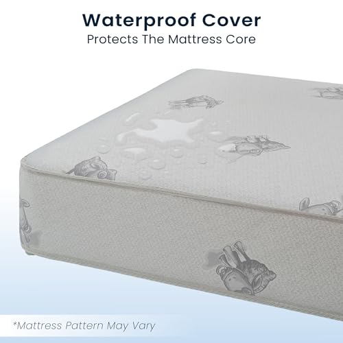 Deluxe Limited Dual Sided Baby Crib Mattress - Supportive Waterproof, GREENGUARD Gold Certified
