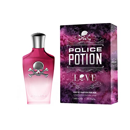 Police Potion Love Eau De Parfum Spray 3.4 oz for Women - Long Lasting Fragrance