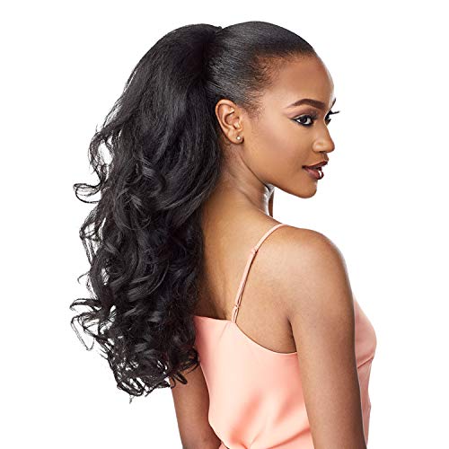 Sensationnel Instant Weave Half Wig 4 MEDBROWN - Easy DIY Synthetic Hair Extension