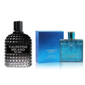 AFLUXE 2PCS Men's Cologne Set Valentine Milano & Vintage Hero Eau De Toilette