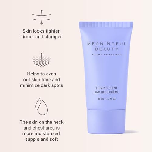 Meaningful Beauty Firming Chest and Neck Cr?me , Tightening Treatment with Vitamin C and Hyaluronic Acid , 1.7 Ounce