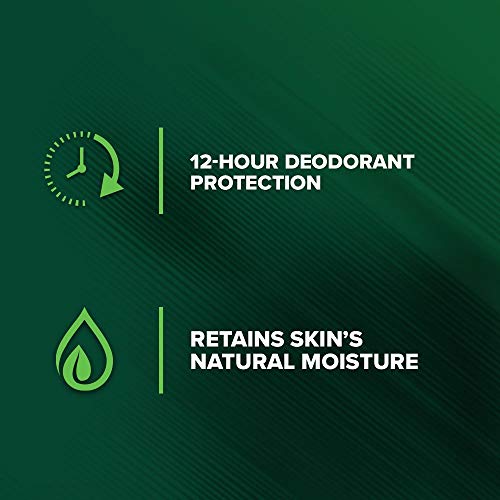 Men's Body Wash with Irish Spring Original Scent - Pack of 4, 18 Fl Oz