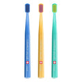 Curaprox CS Smart Toothbrush 3-Pack - Small Head, Gentle, Swiss Made