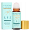 Organic Castor Oil Rose Quartz Roller Ball – Hydrating Face & Body Oil 1.7 fl oz – Variation of THIS listing