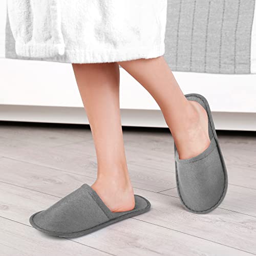 Geyoga 30 Disposable Slippers - Grey, Size 9-10
