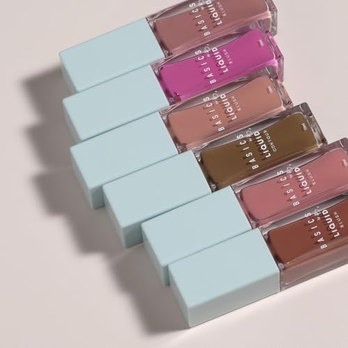 Basics by B Liquid Blush - Dusty Pink (Bay) 10ml, Long-Lasting & Dewy Finish