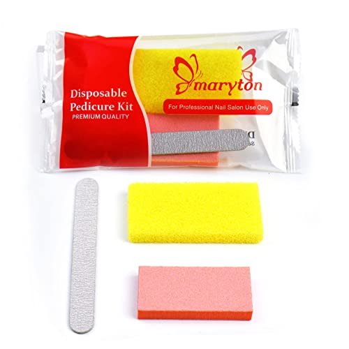 Disposable Pedicure Kit for Professional Salons - 100 Sets