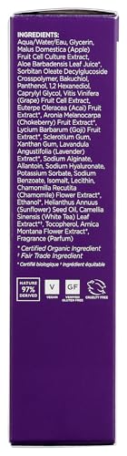 Andalou Naturals Bakuchiol Plant-Based Retinol Serum for Sensitive Skin, 1 oz