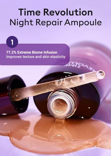 Night Repair Set - MISSHA Time Revolution 5X Ampoule, Cream & Essence - Rejuvenating Skincare