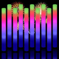 108PCS LED Foam Glow Sticks Bulk Party Supplies for Events, Wedding, Halloween