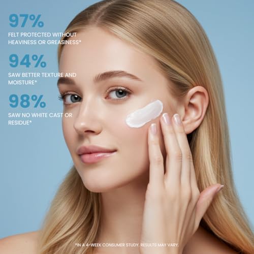 Multi-Action CeraVit Day Protector Sunscreen SPF 40 ? 16% Zinc Oxide Mineral SPF | Barrier-Repair Sunscreen with Ceramides, Vitamin C & E | Reef-Safe, Lightweight, Non-Greasy | 1.75 oz