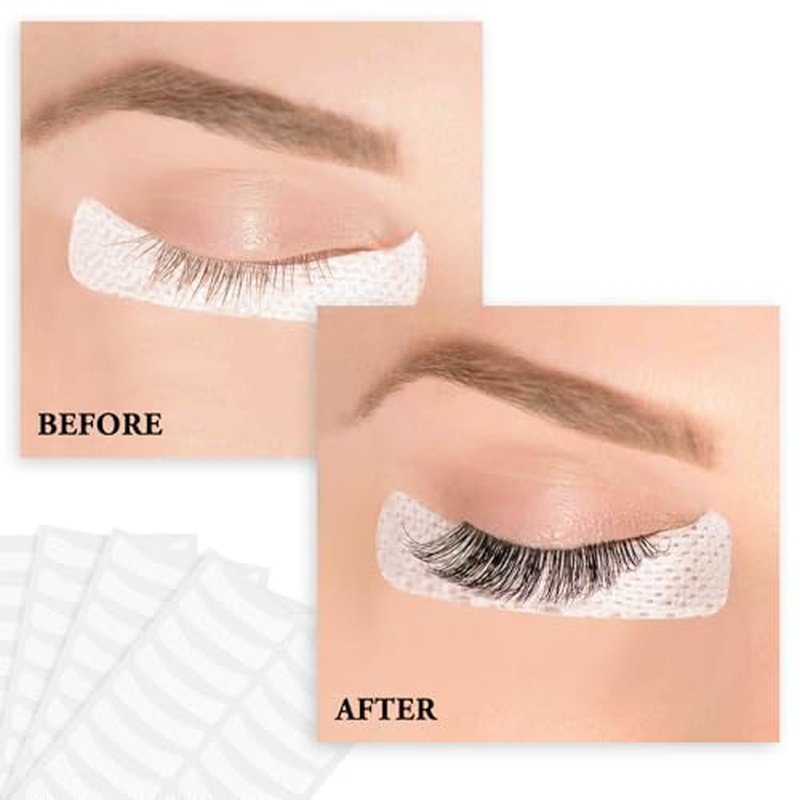 50 Pairs Eyelash Extension Stickers, Lash Extension Under Eye Stickers, Lash Mapping Stickers, Eye Lash Isolation Pads for Individuals Beauty Salons Grafting Training