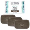 Natural Elephant Dead Sea Mud Soap Bar 13.2 oz - Mineral-Rich Facial & Body Cleanser, Pack of 1