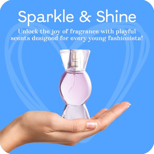 Sweet Crush Perfume Set for Teen Girls, Body Spray Perfume for Kids, Girls 10-12 & Teens, Fashion Collection Girl Gift Set, 3 Candy-Shaped Perfumes